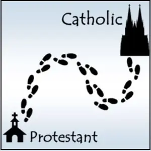 Незнакомец (протестант) в чужой стране (католик)