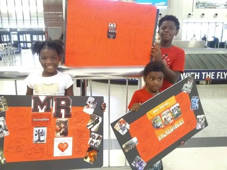 Мужчины, эта сцена в аэропорту на День отца объясняет, почему вы удивительны