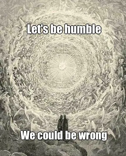 Давайте будем скромными