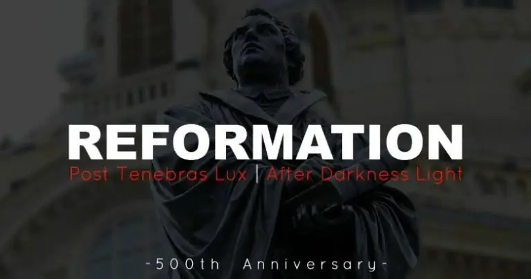 Reformation 500: Sola Gratia для мира, который в этом нуждается