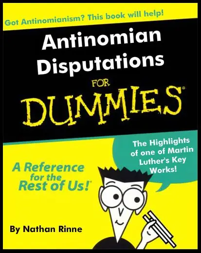 Антиномианские диспуты Лютера для чайников 5 (из 5): Смело приветствуйте «мистера Греха»