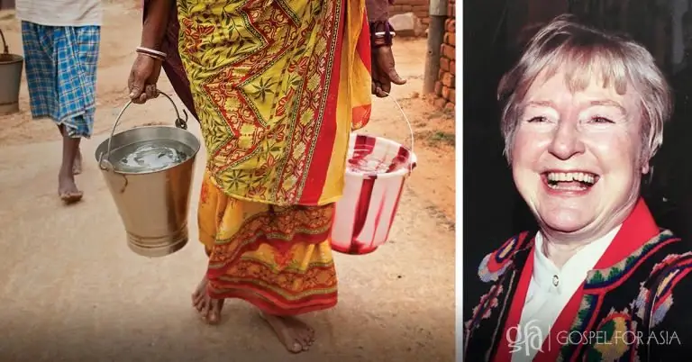 Обсуждение веры и наследия ирландки, которое продолжает затрагивать тысячи людей в Индии, предоставляя чистую воду через Евангелие для Азии (основано К. П. Йоханнаном) Хесус Уэллс