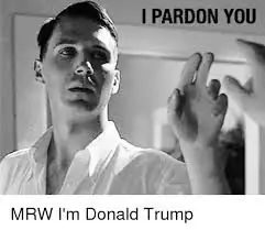 Дональд Трамп, помилование и прощение