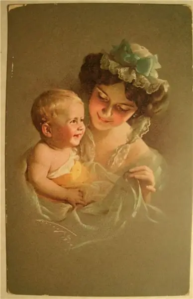 Винтажная открытка 1910 года ко Дню матери. День матери 12 мая 2013 г. (С изображениями) Авто Экспресс Винтажная иллюстрация