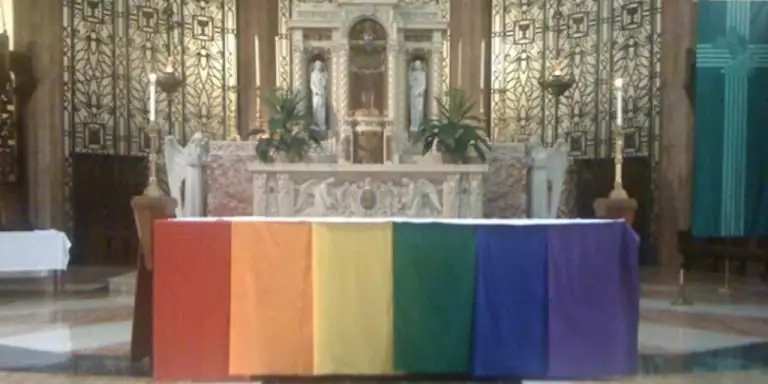 Месса перед прайдом с о. Мартин