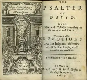 Психическое исцеление и псалмы