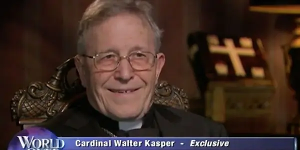 Кардинал Каспер - Папа не поддержал мое предложение