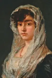 Гойя - Девушка в мантилье