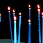 день рождениясвечи