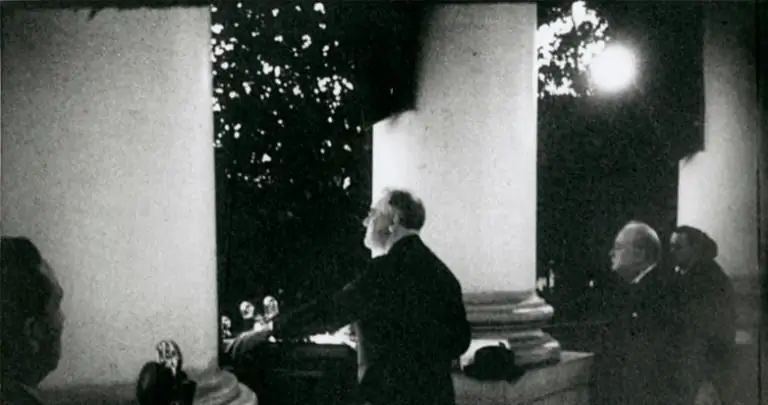 Рузвельт Рузвельт и Черчилль в Белом доме в канун Рождества 1941 года