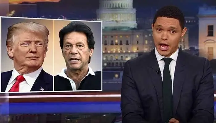 Дорогой Тревор, ты так неправильно понял - Имран Хан не Дональд Трамп