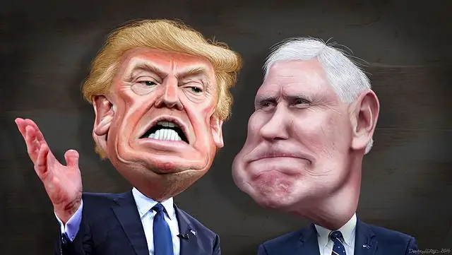 Дональд_Трамп_и_Майк_Пенс_-_Карикатура Дональд_Трамп_и_Майк_Пенс_-_Карикатура