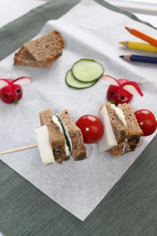 Здоровые внешкольные закуски