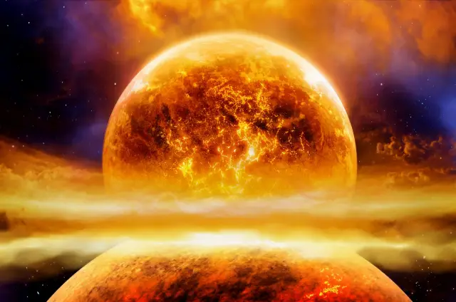 Астрономы нашли планету, настолько горячую, что металлы выбрасываются в космос