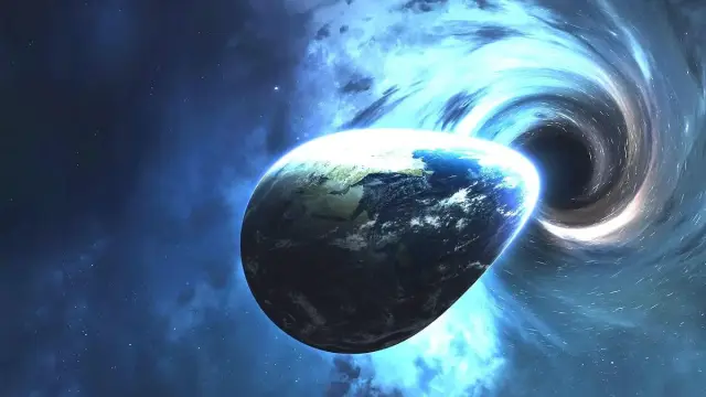 Спросите Итана: чему нас может научить черная дыра из антивещества?