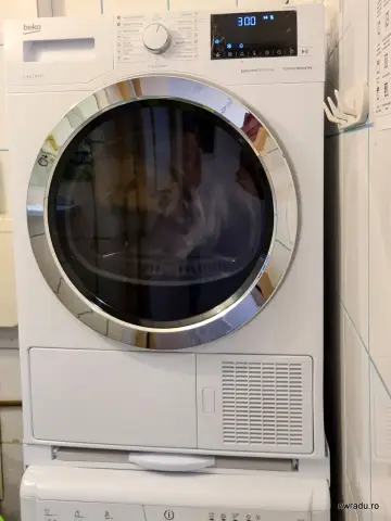 Стиральная машина с ножным приводом и сушкой значительно упрощает стирку