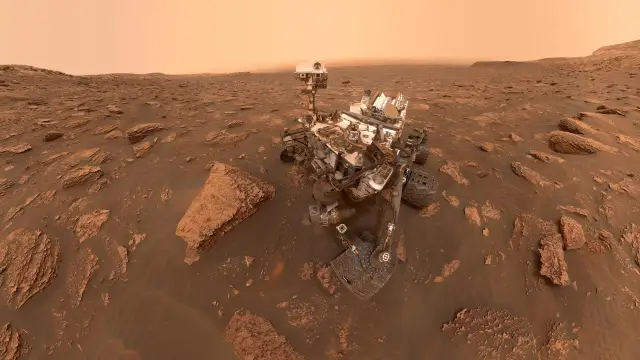 Впечатляющие снимки с марсохода Curiosity