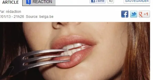 Утверждается, что «умная вилка» помогает сбросить вес